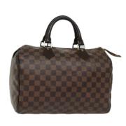 Louis Vuitton Vintage Pre-owned Canvas louis-vuitton-vskor Brown, Dam