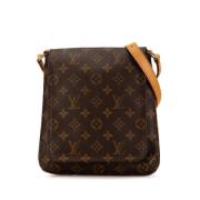 Louis Vuitton Vintage Pre-owned Canvas louis-vuitton-vskor Brown, Dam