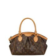 Louis Vuitton Vintage Pre-owned Canvas handvskor Brown, Dam