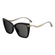 Jimmy Choo Svarta Acetat Solglasögon Black, Dam