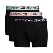 Tommy Hilfiger 3-Pack Trunk Boxers Black, Herr