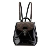 Louis Vuitton Vintage Pre-owned Laeder ryggsckar Black, Dam