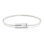 Le Gramme Kabelarmband Gray, Unisex