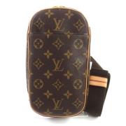 Louis Vuitton Vintage Pre-owned Canvas louis-vuitton-vskor Brown, Dam