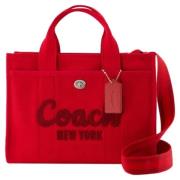 Coach Bomull handvskor Red, Dam