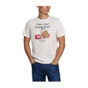 Pepe Jeans Casual Axel T-shirt White, Herr