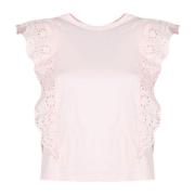 Pepe Jeans Blouses Pink, Dam