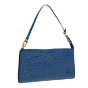 Louis Vuitton Vintage Pre-owned Laeder louis-vuitton-vskor Blue, Dam