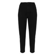 Ralph Lauren Hi rs sk ank ankel skinny Black, Dam