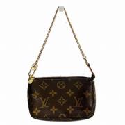 Louis Vuitton Vintage Pre-owned Canvas handvskor Brown, Dam