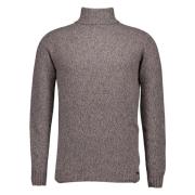 Gentiluomo Roll Neck Sweater Grå Gray, Herr