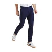 Dockers Marinblå Skinny Byxor Modern Stil Blue, Herr