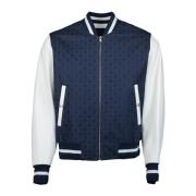 Givenchy Varsity Denim Bomber Blue, Herr