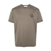 Stone Island Stiliga T-shirts och Polos Kollektion Brown, Herr