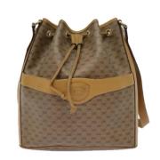 Gucci Vintage Pre-owned Canvas gucci-vskor Beige, Dam