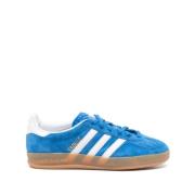 Adidas Blå Mocka Panel Sneakers Blue, Dam