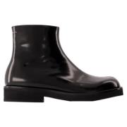 Maison Margiela Laeder stvlar Black, Dam