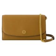 Tory Burch Laeder handvskor White, Dam