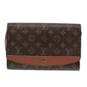 Louis Vuitton Vintage Pre-owned Canvas louis-vuitton-vskor Brown, Dam