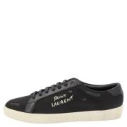 Saint Laurent Laeder sneakers Black, Herr