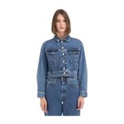 Replay Denimjacka för dam Blue, Dam