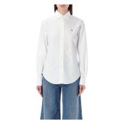 Ralph Lauren Oxford Cotton Skjorta White, Dam