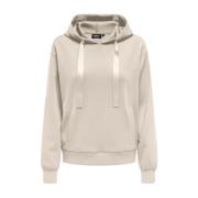 Only Stilren Sweatshirt Beige, Dam