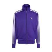 Adidas Firebird Zip Sweatshirt Purple, Herr