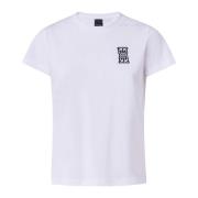 PINKO Bussolotto T-shirt White, Dam