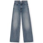 Ganni Klassiska blå denim jeans J1034 Blue, Dam