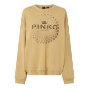 Pinko Tagore Sweatshirt Brown, Dam