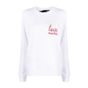 Love Moschino Sweatshirts White, Dam