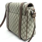 Gucci Vintage Pre-owned Canvas crossbodyvskor Brown, Dam