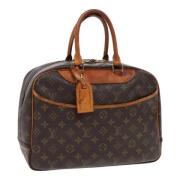 Louis Vuitton Vintage Pre-owned Canvas handvskor Brown, Dam