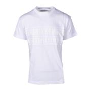 Bikkembergs Stilfull Bomull T-shirt Kollektion White, Herr