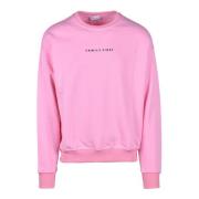 Family First Bomull Stilfull Sweatshirt Pink, Herr