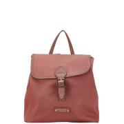 Burberry Vintage Pre-owned Canvas ryggsckar Pink, Dam