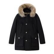 Woolrich Lång Arctic Parka för män Blue, Herr