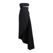 Alaïa Elegant Svart Klänning Damkläder Black, Dam