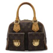 Louis Vuitton Vintage Pre-owned Canvas handvskor Brown, Dam