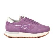 Sun68 Casual Gummisula Sneakers Purple, Dam