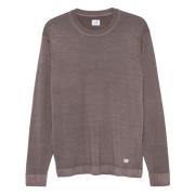 C.p. Company Merinoull Crewneck Tröja Purple, Herr