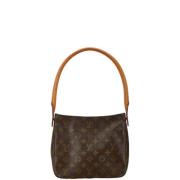 Louis Vuitton Vintage Pre-owned Canvas handvskor Brown, Dam