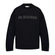 Jil Sander T-shirt med logotyp Black, Herr