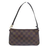 Louis Vuitton Vintage Pre-owned Canvas kuvertvskor Brown, Dam