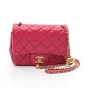 Chanel Vintage Pre-owned Laeder chanel-vskor Pink, Dam