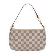 Louis Vuitton Vintage Pre-owned Canvas louis-vuitton-vskor White, Dam