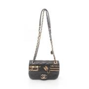 Chanel Vintage Pre-owned Laeder chanel-vskor Black, Dam