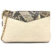 Louis Vuitton Vintage Pre-owned Laeder louis-vuitton-vskor Beige, Dam