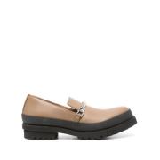 Stella McCartney Chian Detaljerade Loafers Brown, Dam